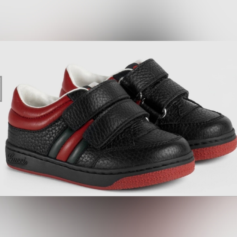Gucci kids' toddler leather sneakers
